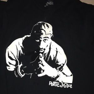 Tupac black shirt